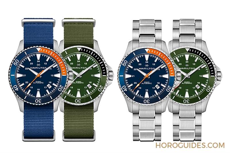 夏日海軍風！HAMILTON全新Khaki Navy Scuba潛水腕表-復刻表
