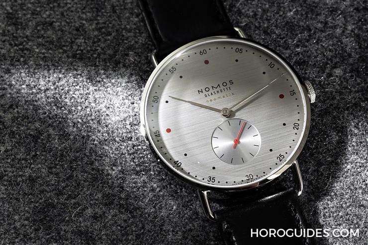 職場選表，實用至上｜NOMOS Slivercut面盤的洗鏈魅力-復刻表