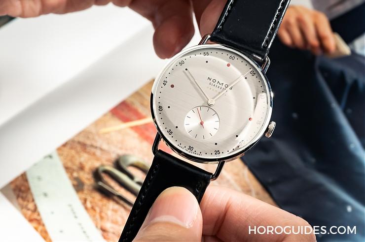 職場選表，實用至上｜NOMOS Slivercut面盤的洗鏈魅力-復刻表