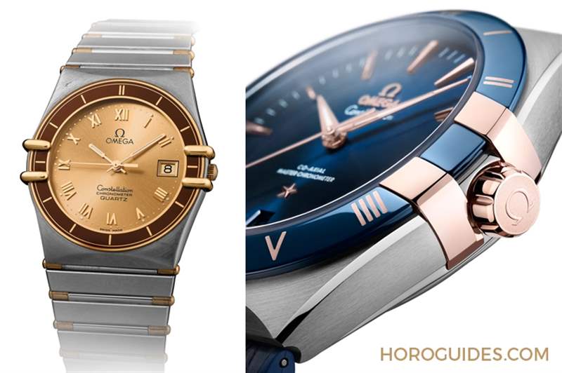 表徑再放大、拋光陶瓷表圈，OMEGA星座系列男表脫胎換骨更有型-復(fù)刻表