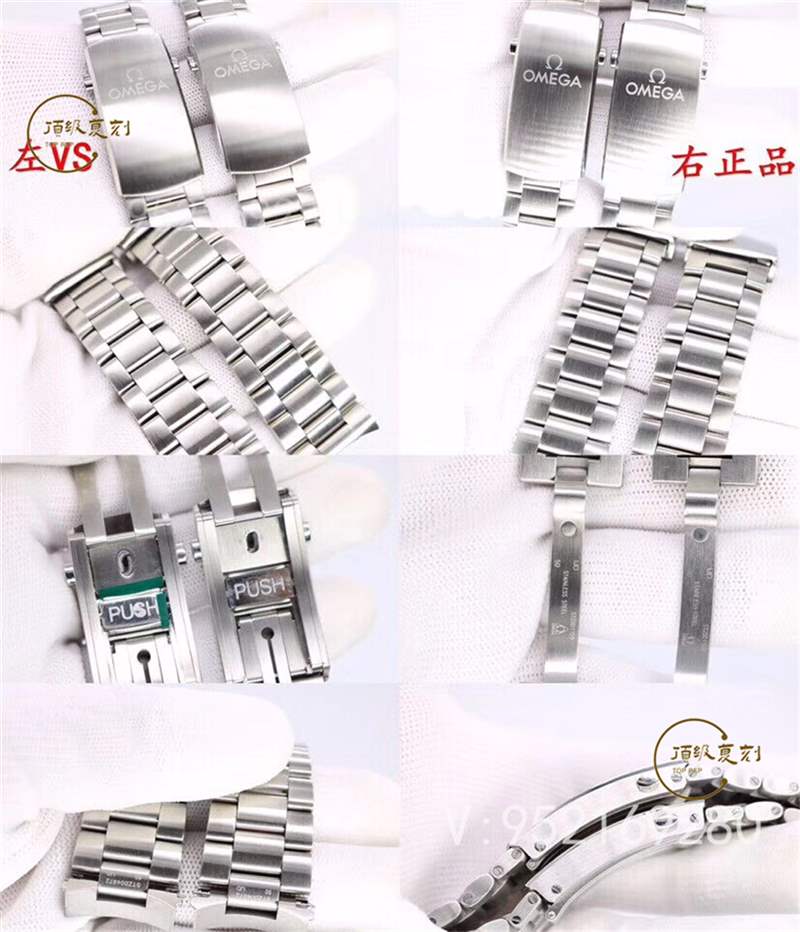 VS廠歐米茄海馬四分之一橙對比正品復刻做工會一眼假嗎-復刻表