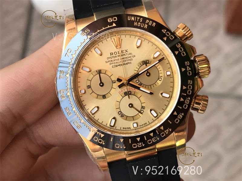 N廠勞力士迪通拿m116518ln間金膠帶復(fù)刻表做工怎么樣,內(nèi)附實拍圖-復(fù)刻表