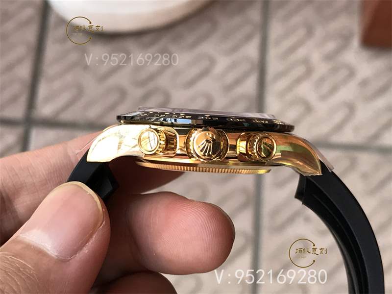 N廠勞力士迪通拿m116518ln間金膠帶復(fù)刻表做工怎么樣,內(nèi)附實拍圖-復(fù)刻表