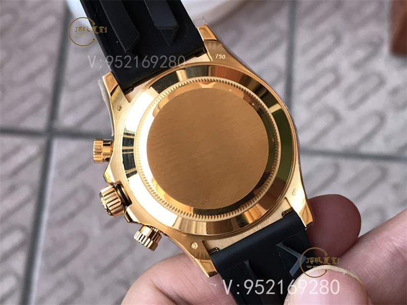 N廠勞力士迪通拿m116518ln間金膠帶復(fù)刻表做工怎么樣,內(nèi)附實拍圖-復(fù)刻表