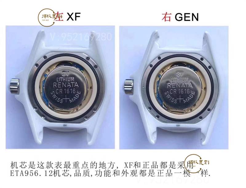 XF廠Chanel香奈兒J12黑白雙絕石英女表復(fù)刻做工怎么樣-復(fù)刻表