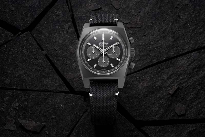 真力時(shí)Chronomaster Revival “暗影”手表-復(fù)刻表