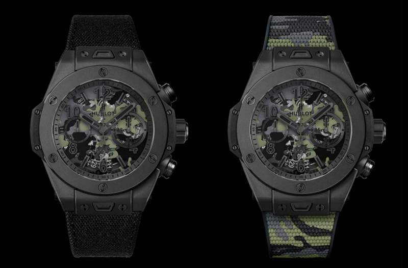 HUBLOT X 山本耀司Big Bang限量迷彩腕表｜以迷彩貫穿全表設(shè)計-復刻表