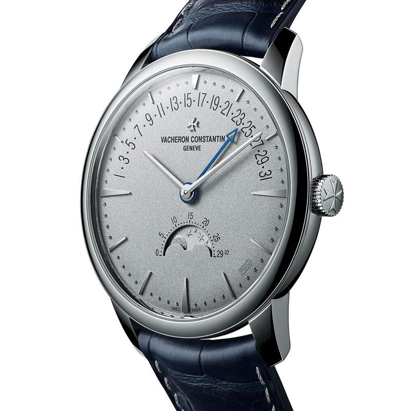 江詩丹頓月相磨砂灰4010U/000P-B545-復刻表