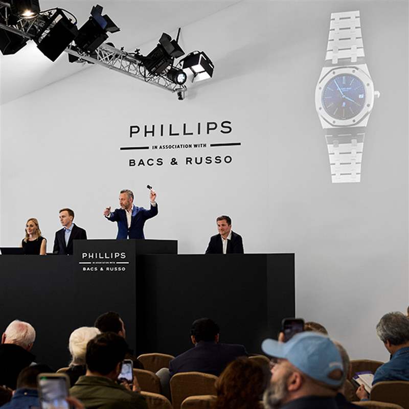 AP愛彼50周年拍賣世上第2枚生產(chǎn)Royal Oak破紀(jì)錄838萬天價成交-復(fù)刻表