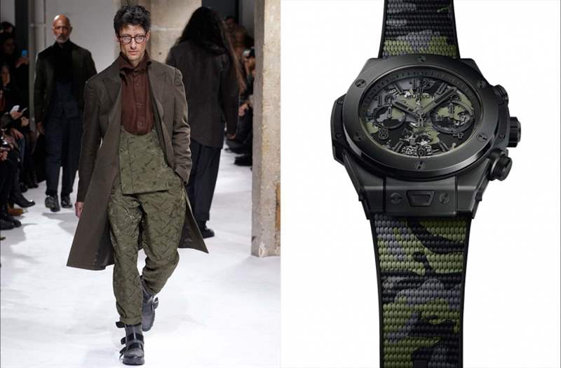 HUBLOT X 山本耀司Big Bang限量迷彩腕表｜以迷彩貫穿全表設(shè)計-復刻表