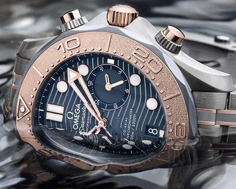 歐米茄海馬潛水員300米計時碼表-復刻表