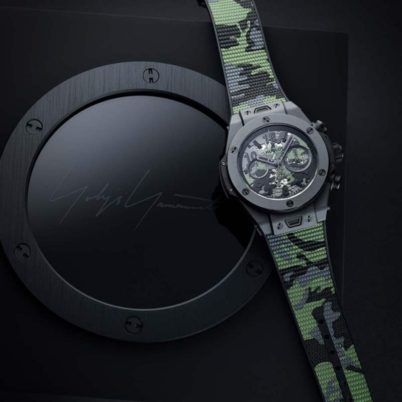 HUBLOT X 山本耀司Big Bang限量迷彩腕表｜以迷彩貫穿全表設(shè)計-復刻表