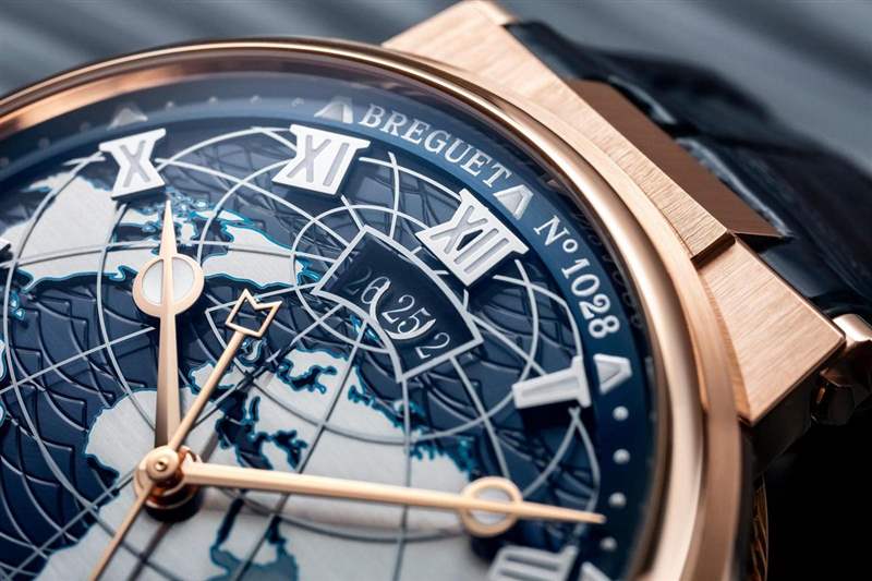 兩地時(shí)間切換自如!寶璣Marine Hora Mundi 5557-復(fù)刻表