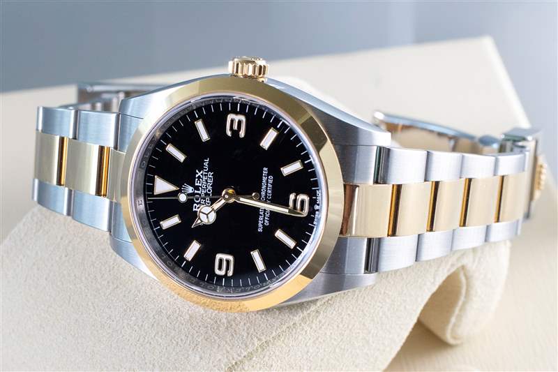 手腕上的一周：雙色勞力士探險家腕表 124273-復刻表