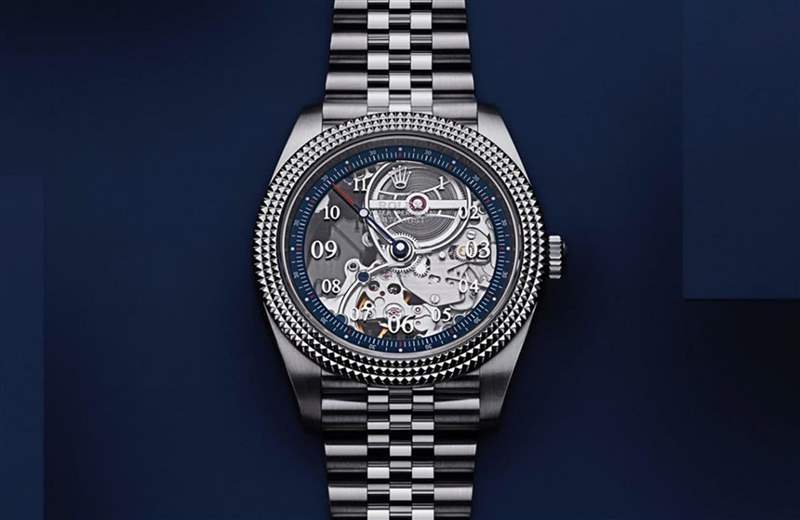 意大利鋼門GiGi勞力士Datejust鏤空改裝表極吸睛命名：孤獨(dú)時(shí)光-復(fù)刻表