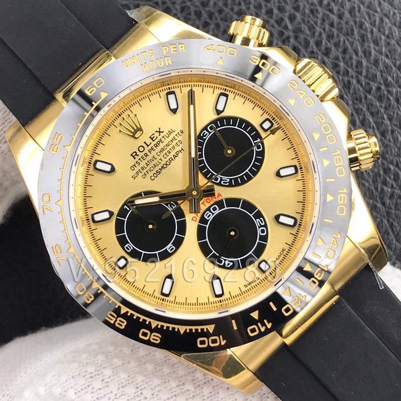 N廠勞力士迪通拿「余文樂同款」116518黃金迪通拿評(píng)測-復(fù)刻表