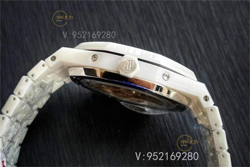 APS廠AP愛彼萬年歷白陶瓷AP26579計(jì)時(shí)表復(fù)刻做工怎么樣-復(fù)刻表