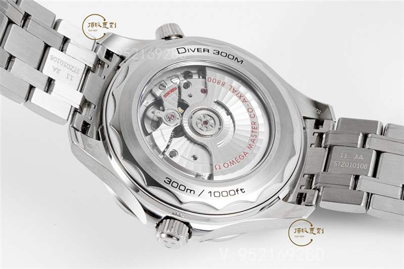 ZF廠海馬300-ZF廠歐米茄海馬300復(fù)刻表對(duì)比市場(chǎng)其他廠家做工那個(gè)好-復(fù)刻表