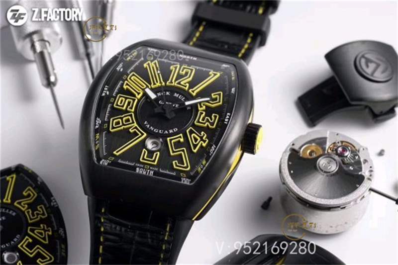 ZF廠法穆蘭v45游艇黃色刻度復刻表做工怎么樣-ZF廠法蘭克穆勒拒絕一眼假-復刻表