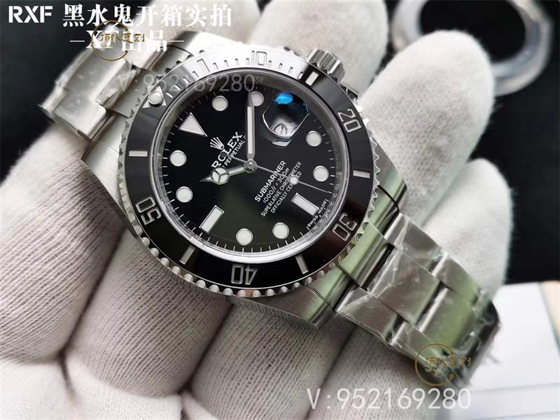 RXF廠勞力士黑水鬼對比ar廠黑水鬼復(fù)刻表怎么樣-復(fù)刻表