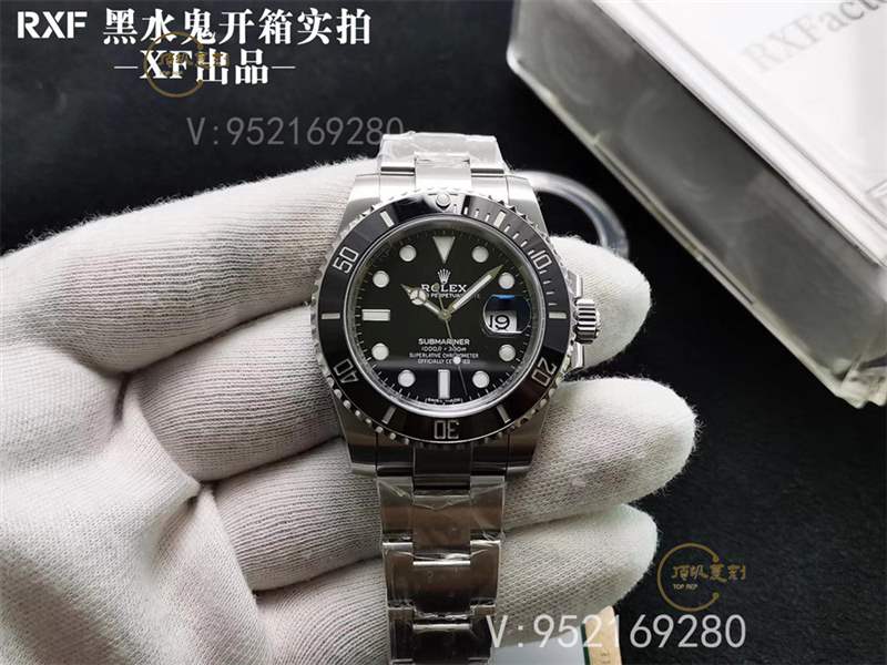 RXF廠勞力士黑水鬼對比ar廠黑水鬼復(fù)刻表怎么樣-復(fù)刻表