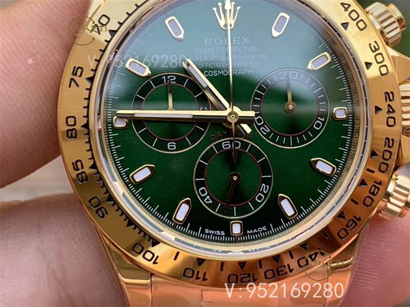 N廠勞力士迪通拿金綠迪m116508復(fù)刻表值得入手嗎-復(fù)刻表