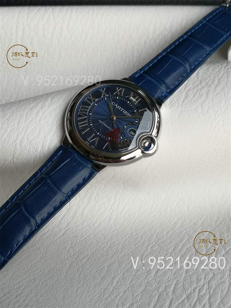 V6廠卡地亞藍(lán)氣球藍(lán)色盤對(duì)比af廠復(fù)刻表孰強(qiáng)孰弱-復(fù)刻表