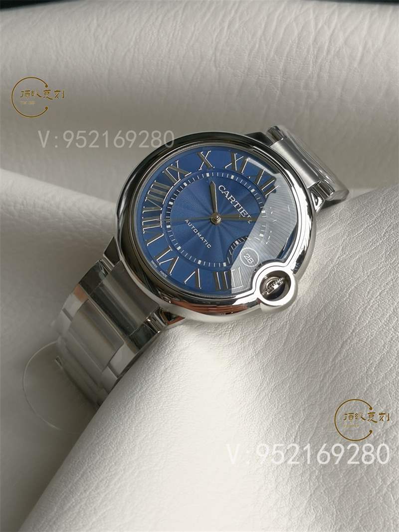 V6廠卡地亞藍(lán)氣球藍(lán)色盤對(duì)比af廠復(fù)刻表孰強(qiáng)孰弱-復(fù)刻表
