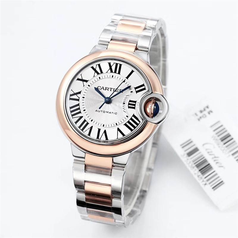 V6廠卡地亞33mm間玫瑰金藍氣球W2BB0023復刻表做工怎么樣-復刻表