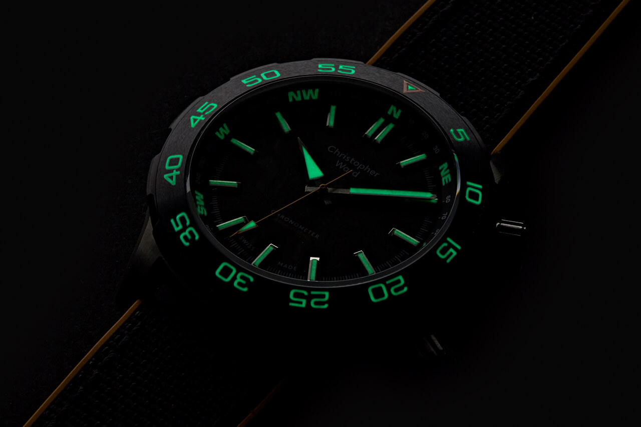 硬朗風格軍表-克里斯托弗·沃德 C60 Lympstone-復刻表