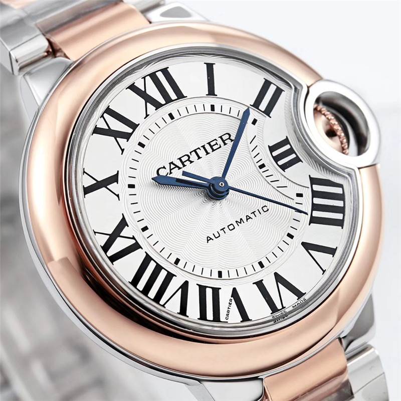 V6廠卡地亞33mm間玫瑰金藍氣球W2BB0023復刻表做工怎么樣-復刻表