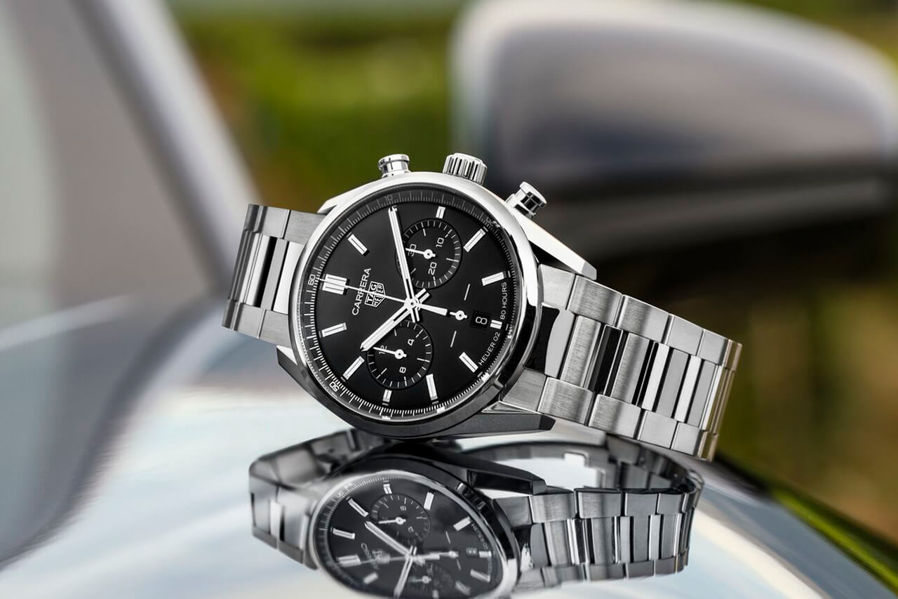 泰格豪雅Carrera 42毫米計(jì)時(shí)碼表系列-復(fù)刻表