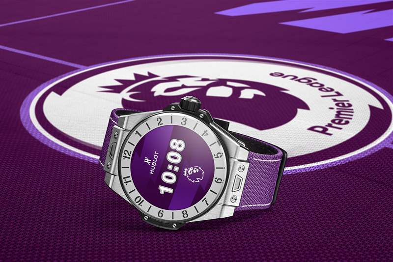 宇舶Big Bang E超級聯賽足球定制紫色腕表-復刻表