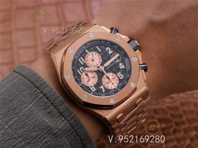 JF廠愛(ài)彼26470OR玫瑰金版皇家橡樹(shù)離岸型復(fù)刻表做工怎么樣-復(fù)刻表