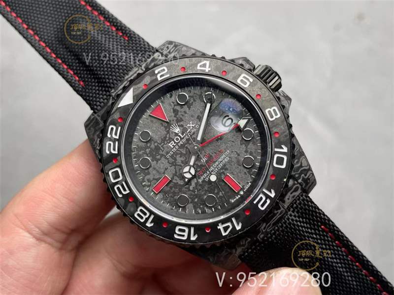 VS廠新品勞力士Ntpt格林尼治碳纖維復刻表3186機芯做工怎么樣-復刻表