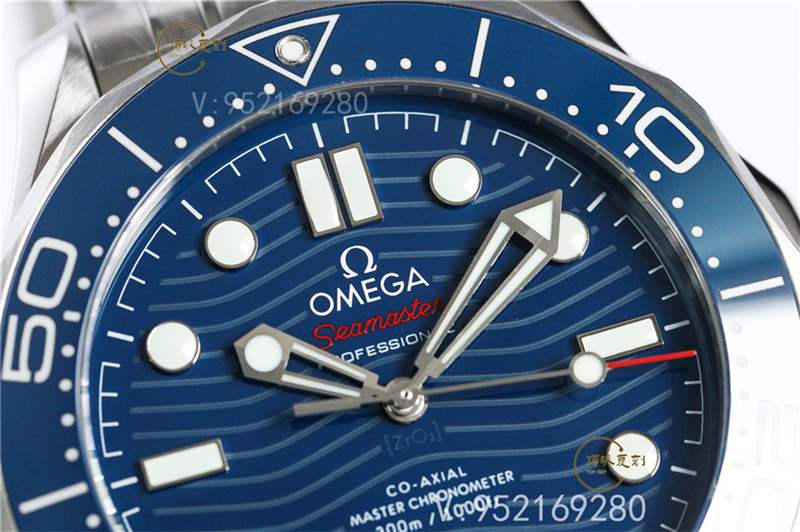 VS廠復刻藍盤海馬300腕表市場天花板級別做工-復刻表