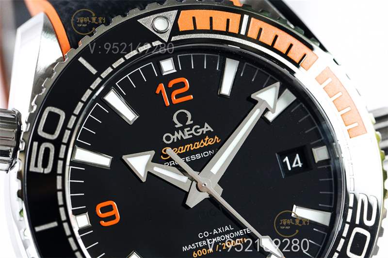 VS廠四分之一橙-VS廠歐米茄海馬四分之一橙復(fù)刻表與正品真假對比-復(fù)刻表