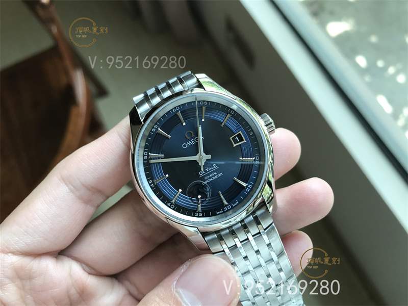 VS廠明亮之藍(lán)-揭秘VS廠歐米茄蝶飛明亮之藍(lán)復(fù)刻表外觀會(huì)一眼假嗎-復(fù)刻表