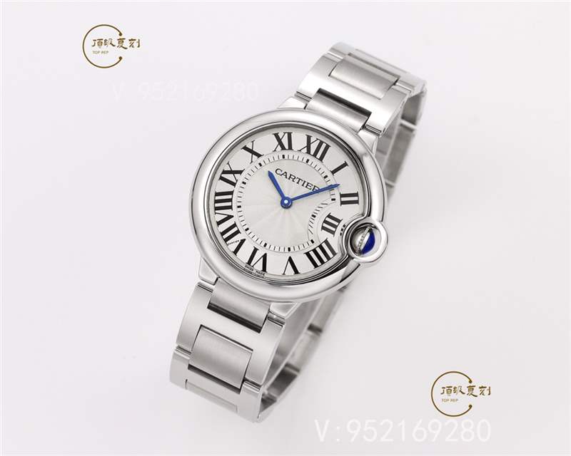 V6廠卡地亞藍氣球36mm石英復刻表做工怎么樣,型號W69011Z4-復刻表