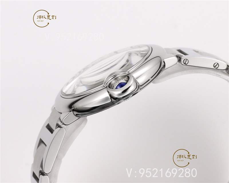 V6廠卡地亞藍氣球36mm石英復刻表做工怎么樣,型號W69011Z4-復刻表
