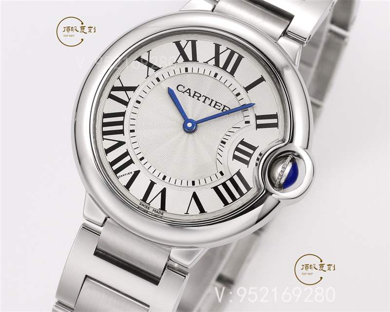 V6廠卡地亞藍氣球36mm石英復刻表做工怎么樣,型號W69011Z4-復刻表