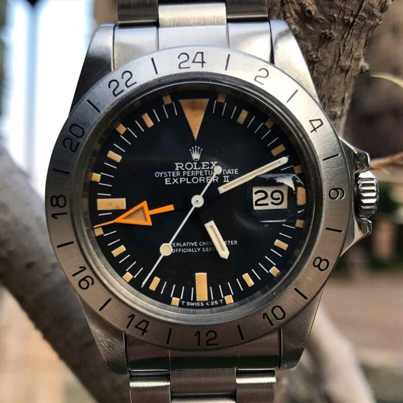 雖然Explorer II系列比較少人留意,但這枚Ref.1655是另一個故事,不只因為GMT指針 價錢3萬起!2022年10款Rolex勞力士熱門古董舊裝勞力士表推介-復刻表