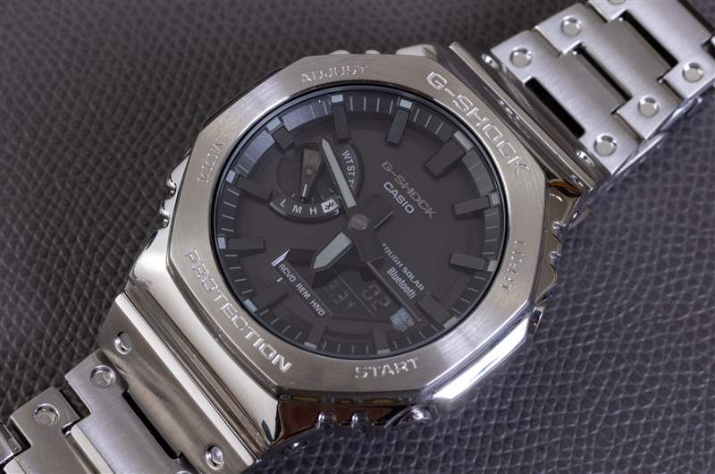 手表評(píng)論：卡西歐 G-Shock GMB2100 全金屬手鏈-復(fù)刻表