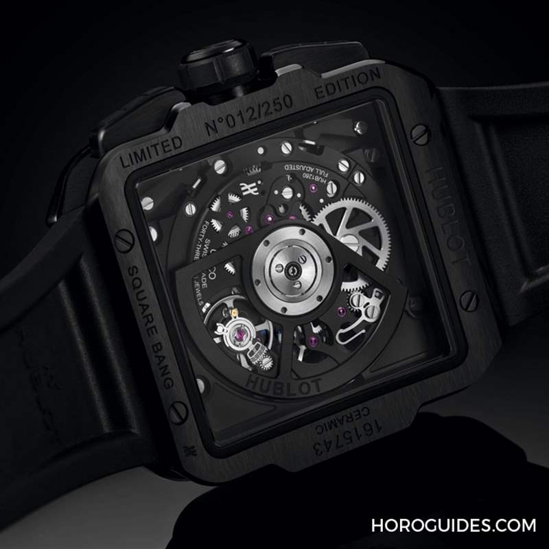 高階運動方表這樣搭,怎一個瀟灑了得|Hublot Square Bang Unico計時碼表-復(fù)刻表