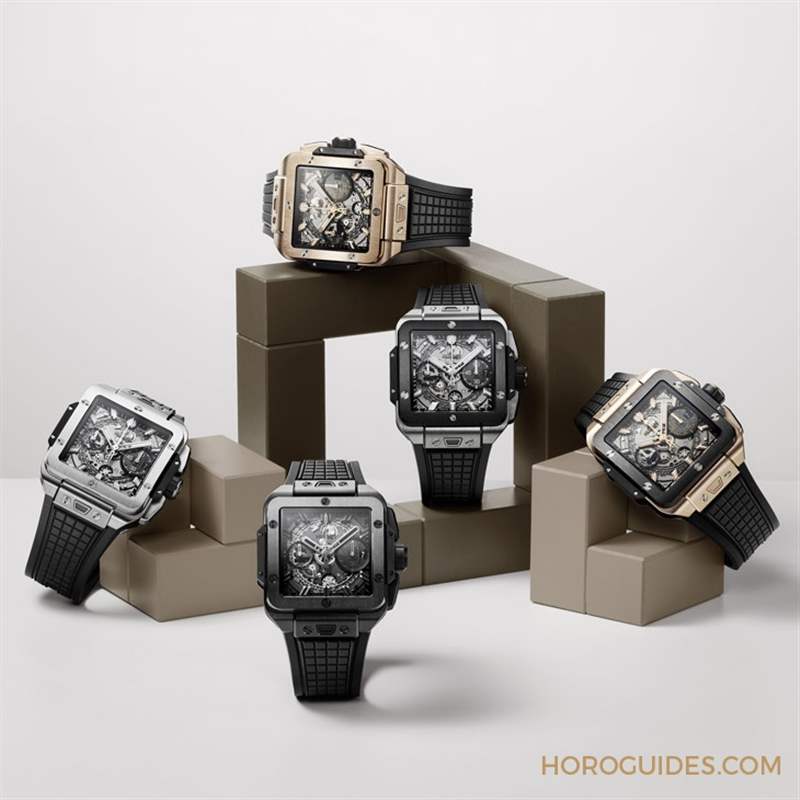 高階運動方表這樣搭,怎一個瀟灑了得|Hublot Square Bang Unico計時碼表-復(fù)刻表