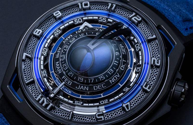 動手實踐:HYT Moonrunner Supernova 藍色手表 動手實踐:HYT Moonrunner Supernova 藍色手表-復刻表