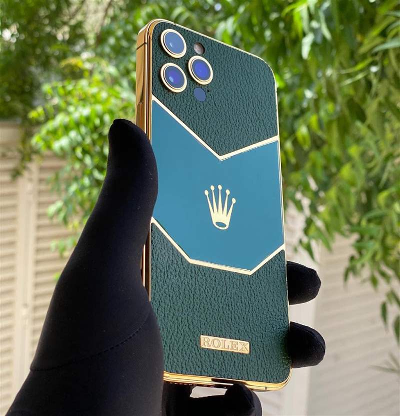 Rolex限量版iPhone開箱？24K金打造真土豪風范比戴勞力士更氣派-復刻表