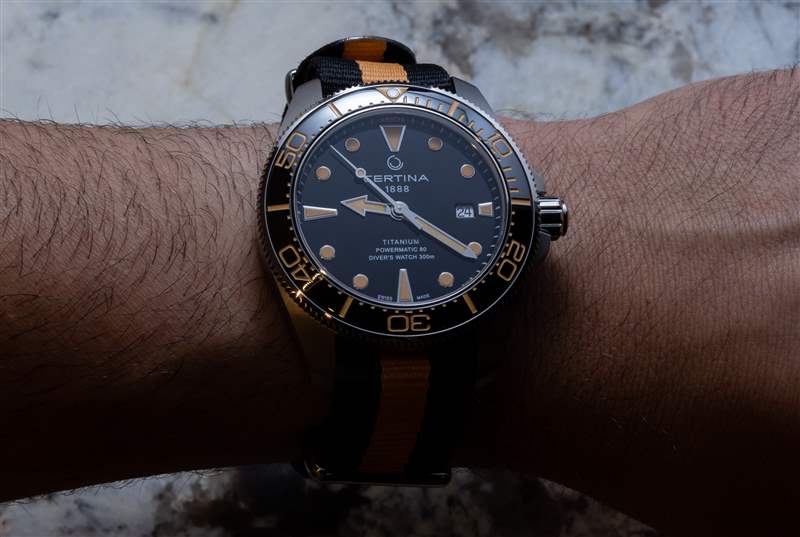 觀看評論:Certina DS Action Diver Titanium 觀看評論:Certina DS Action Diver Titanium-復刻表