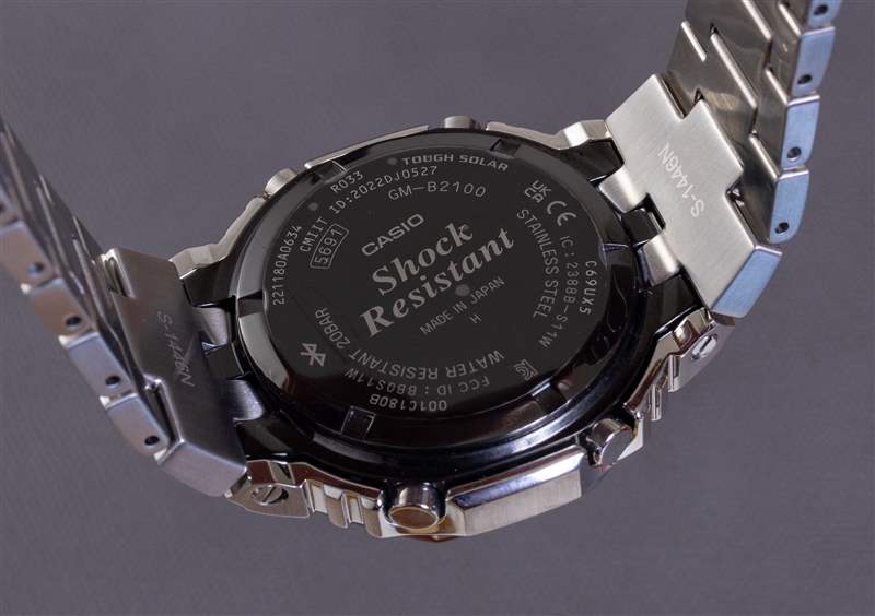 手表評(píng)論：卡西歐 G-Shock GMB2100 全金屬手鏈-復(fù)刻表