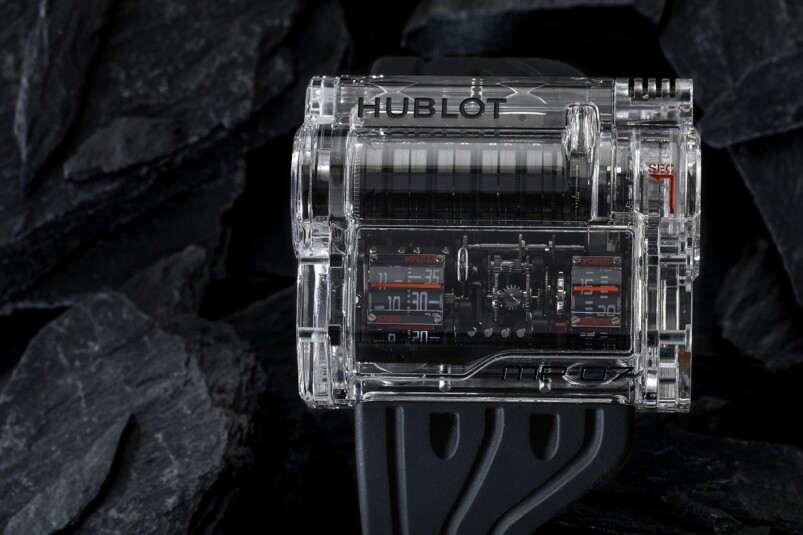 戴上法拉利?Hublot推出MP-07 40日鍊陀飛輪腕錶 戴上法拉利? Hublot推出MP-07 40日鏈陀飛輪腕表-復刻表